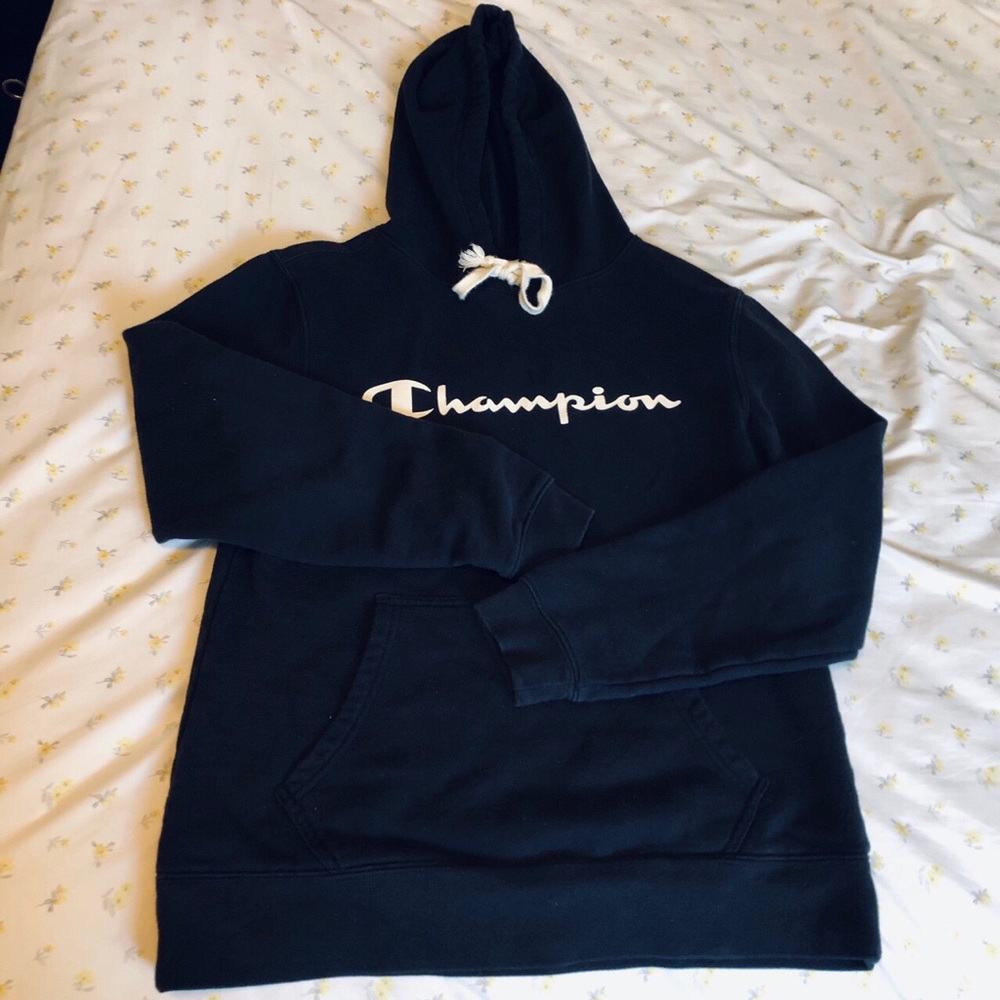 men’s black champion sweatshirt